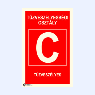 Tűzveszélyességi osztály C